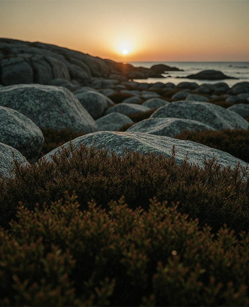 Karg nordisk kustlinje
